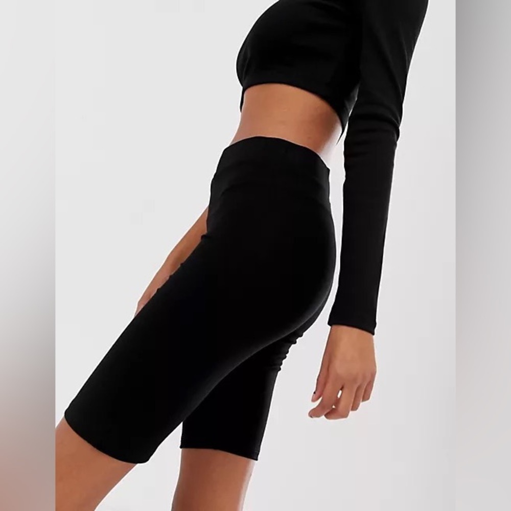 Collusion High Waist legging Shorts